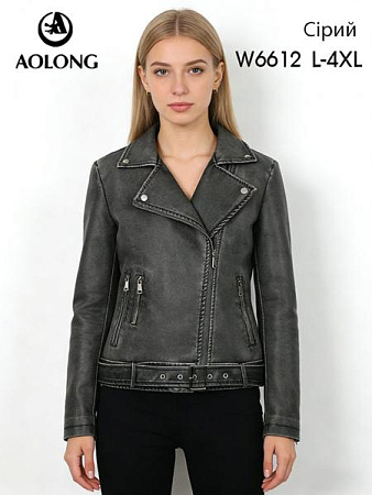 Куртка Immei W6612 grey - делук