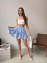 Юбка Arina 1603 l.blue - делук