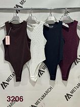 Боди Met&March 3206 black - делук