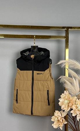 Жилетка Delfinka G67 beige - делук