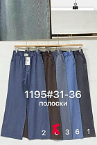 Джинсы Yafeier 1195-6 blue - делук