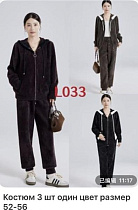 Костюм Спорт Gertie L033 d.grey - делук