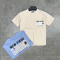 Футболка Fili Kids FK1114 beige - делук