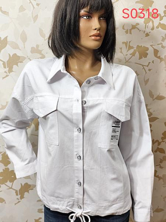 Рубашка Lida S0318 white - делук