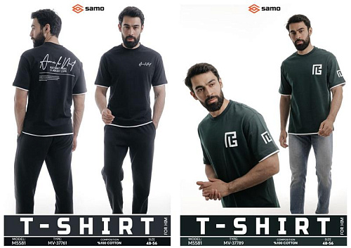 Футболка Samo 5581-4 green - делук