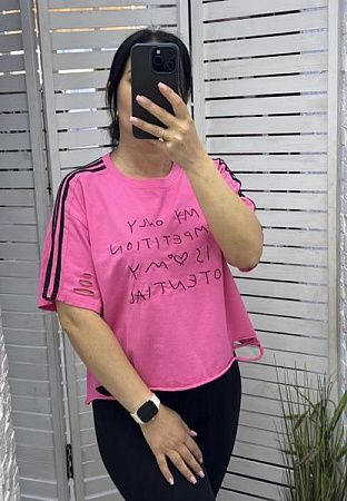 Футболка Zalov 55012 pink - делук