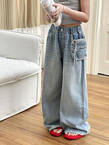 Джинсы Yalisi 9081 l.blue - делук