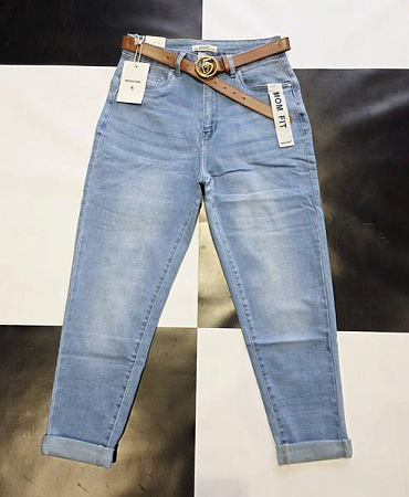 Джинсы Jeans Club KF650-4 l.blue - делук