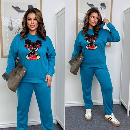 Костюм Спорт Modnulya 7847-1 blue - делук