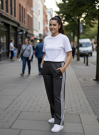 Штаны Спорт Newe NW831 black - делук