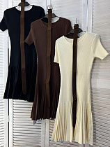 Платье Style Nadezhda 5334-1 brown - делук