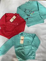 Свитер Zayka ZA1236 l.blue-green - делук