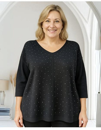 Американка Levisha 25200 black - делук