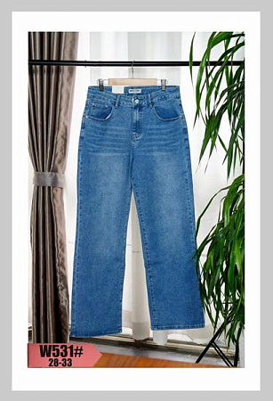 Джинсы Newjeans W531 blue - делук