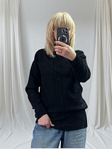 Свитер Modnulya 25413 black - делук