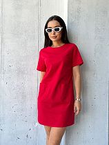 Платье No Brand 040 red - делук