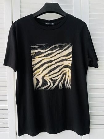 Футболка Karon 2509 black - делук