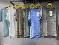Футболка Yafeier 186 grey - делук