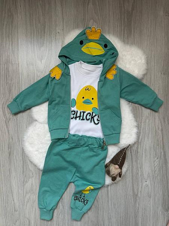 Костюм Emir Kids 1014 green - делук