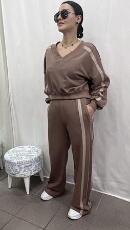 Костюм Спорт Mmc Clothes 11206 brown - делук