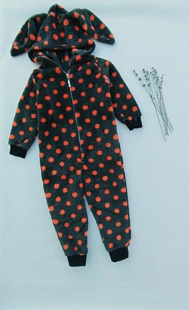 Кигуруми Meloria ML3203 d.grey - делук