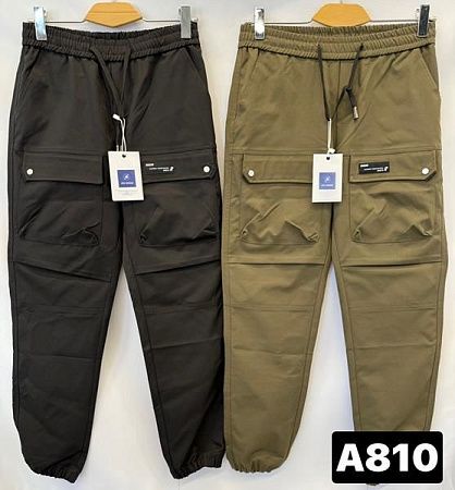 Штаны Спорт Ale-Ate A810 khaki - делук