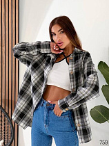 Рубашка Loren 759-1 d.grey - делук