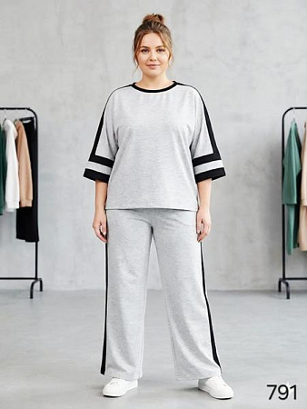 Костюм Спорт Loren 791 l.grey - делук