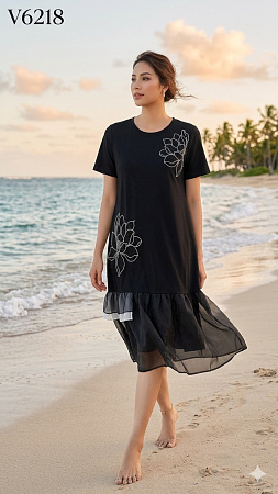 Платье Dorimodes V6218 black - делук