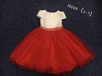 Платье AA817 red - делук