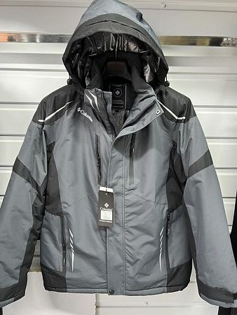 Куртка Lina L127 grey - делук