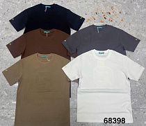 Футболка Minh 68398 black - делук