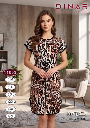Халат Anion 11053 brown - делук