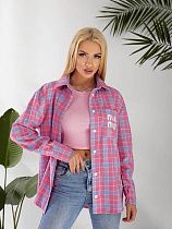 Рубашка Lelis 1050 pink - делук