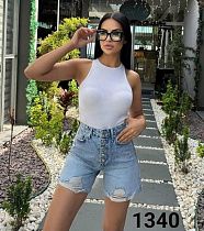 Шорты Jeans Style 642-1340 l.blue - делук
