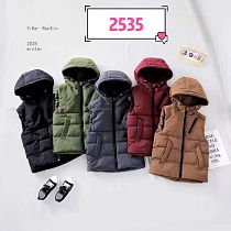 Жилетка Farbique 2535 khaki - делук