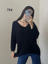 Свитер Fsn 724 black - делук