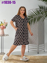 Халат Bat 1030-15 black - делук