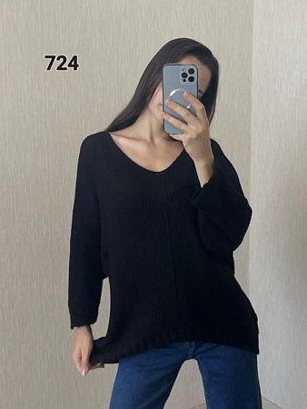 Свитер Fsn 724 black - делук