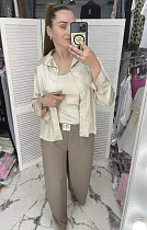 Рубашка Karon 622 beige - делук