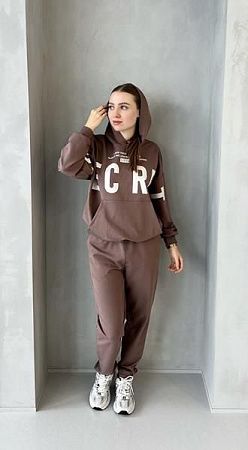Костюм Спорт Annet AZ0161 brown - делук