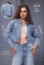 Куртка Jeans Club A2178 l.blue - делук