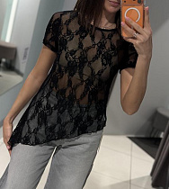 Футболка Comod 5829 black - делук