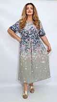 Платье Romeo Life RL413 grey - делук
