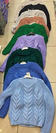 Свитер Julia JL405 l.blue - делук