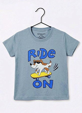 Футболка Dino DN293 blue - делук