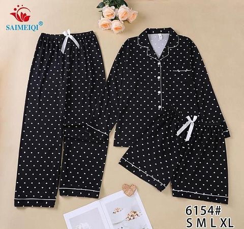 Комплект Saimeiqi 6154 black - делук