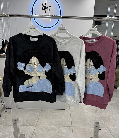 Свитер Saint Wish 02318 mix - делук