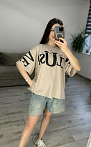 Футболка S.Style 55-2 beige - делук