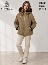 Куртка Immei 9909 beige - делук